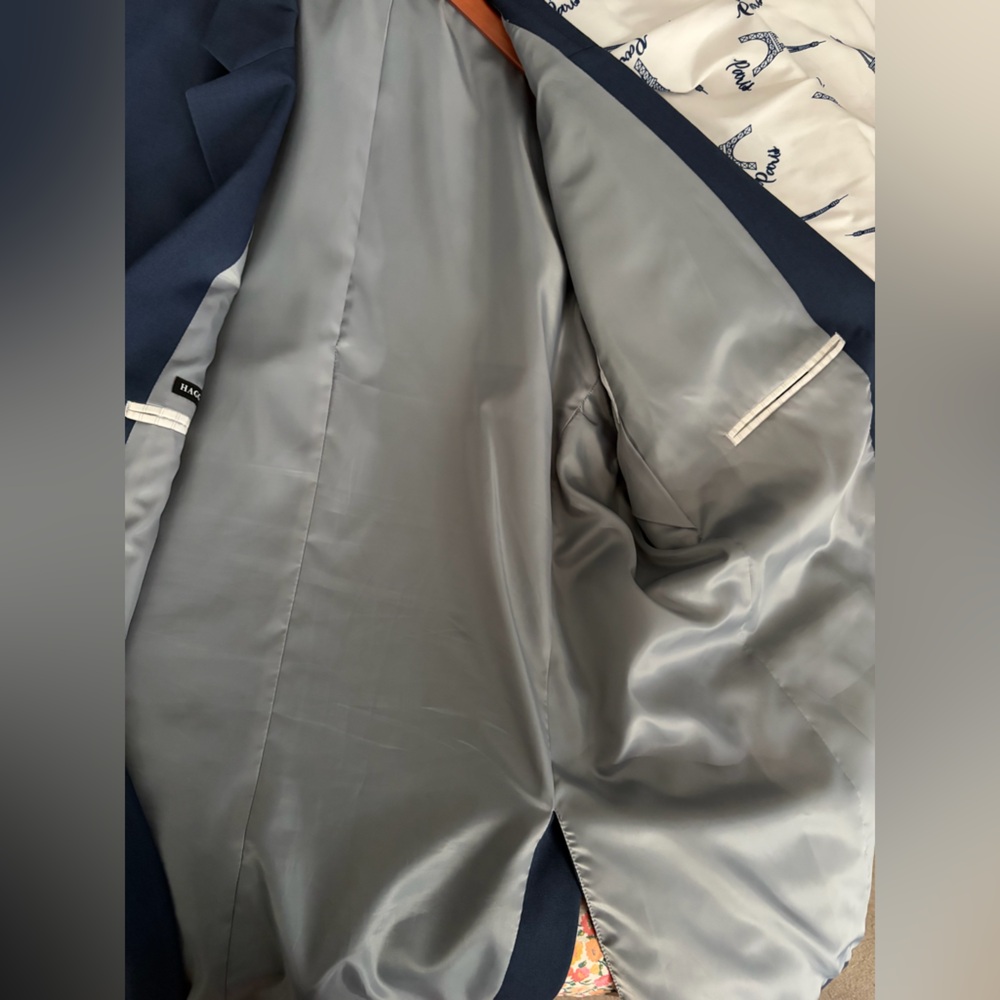 Haggar Tailored Fit Travel Performance Suit Jacket - Picture 7 of 8